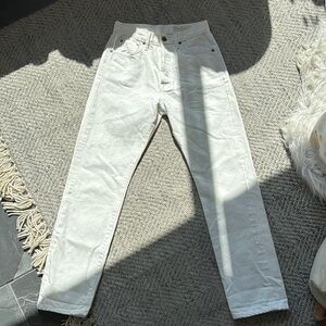 Imogene+willie Harper white jeans